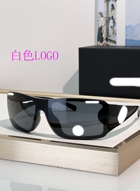 欧美长方形板材宽腿个性女护目镜