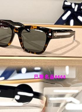 男士方形醋酸纤维黑色镜框个性