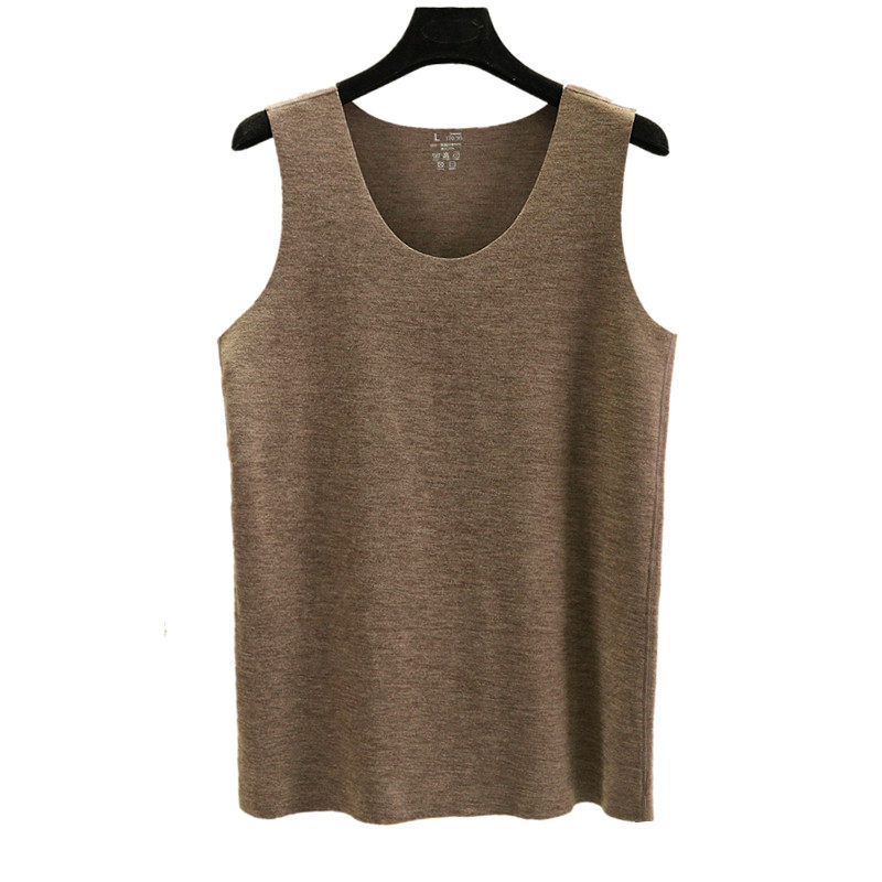 男士德绒保暖背心大码圆领内搭秋冬款防寒内穿无袖上衣纯棉打底衫,淘宝优惠券,粉丝福利购,淘宝优惠卷