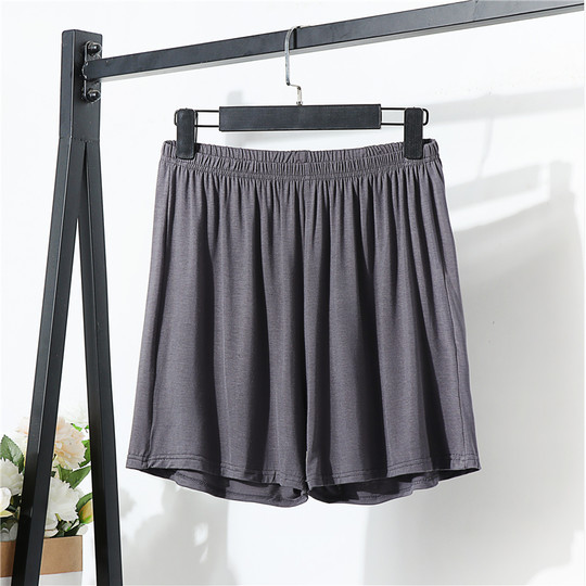 Korean style slim high waist loose wide-leg pants shorts