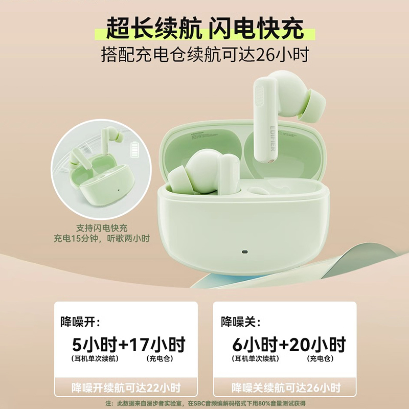 漫步者Lollipro3蓝牙耳机主动降噪真无线入耳式新款高品质2升级版 - 图1