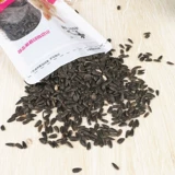 Jiexi Hamster любит семена черных дыни, маленькие черные семена дыни, жемчужные семена 100 грамм