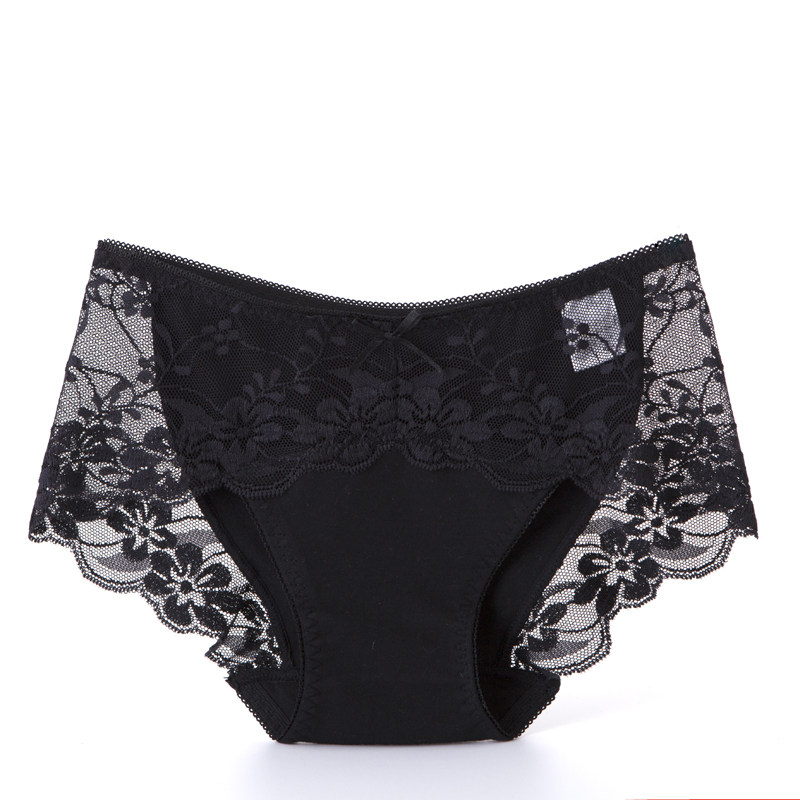 蕾丝内裤女中腰低腰火辣镂空棉裆无痕薄款三角短裤少女士网纱性感,淘宝优惠券,粉丝福利购,淘宝优惠卷