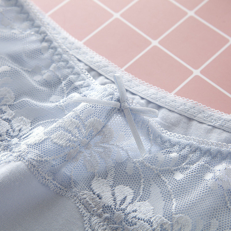 蕾丝内裤女中腰低腰火辣镂空棉裆无痕薄款三角短裤少女士网纱性感,淘宝优惠券,粉丝福利购,淘宝优惠卷