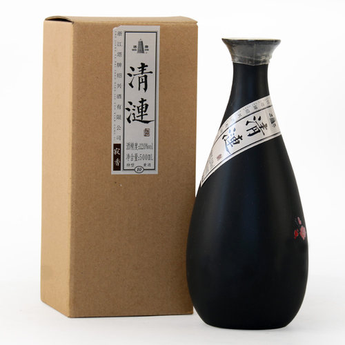 绍兴黄酒 塔牌手工黄酒花雕酒清涟寂香系列500ml商务宴请礼盒 - 图0
