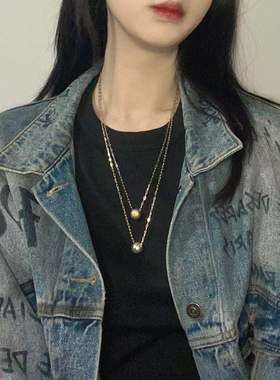 ambush笑脸球形情侣日韩嘻哈项链