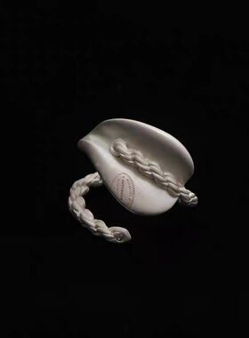 烧白绳索缠绕戒指 开口做旧中性