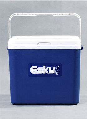 ESKY保温箱车载家用车用冰块便携式商用冷藏箱户外冰桶保鲜箱33L(