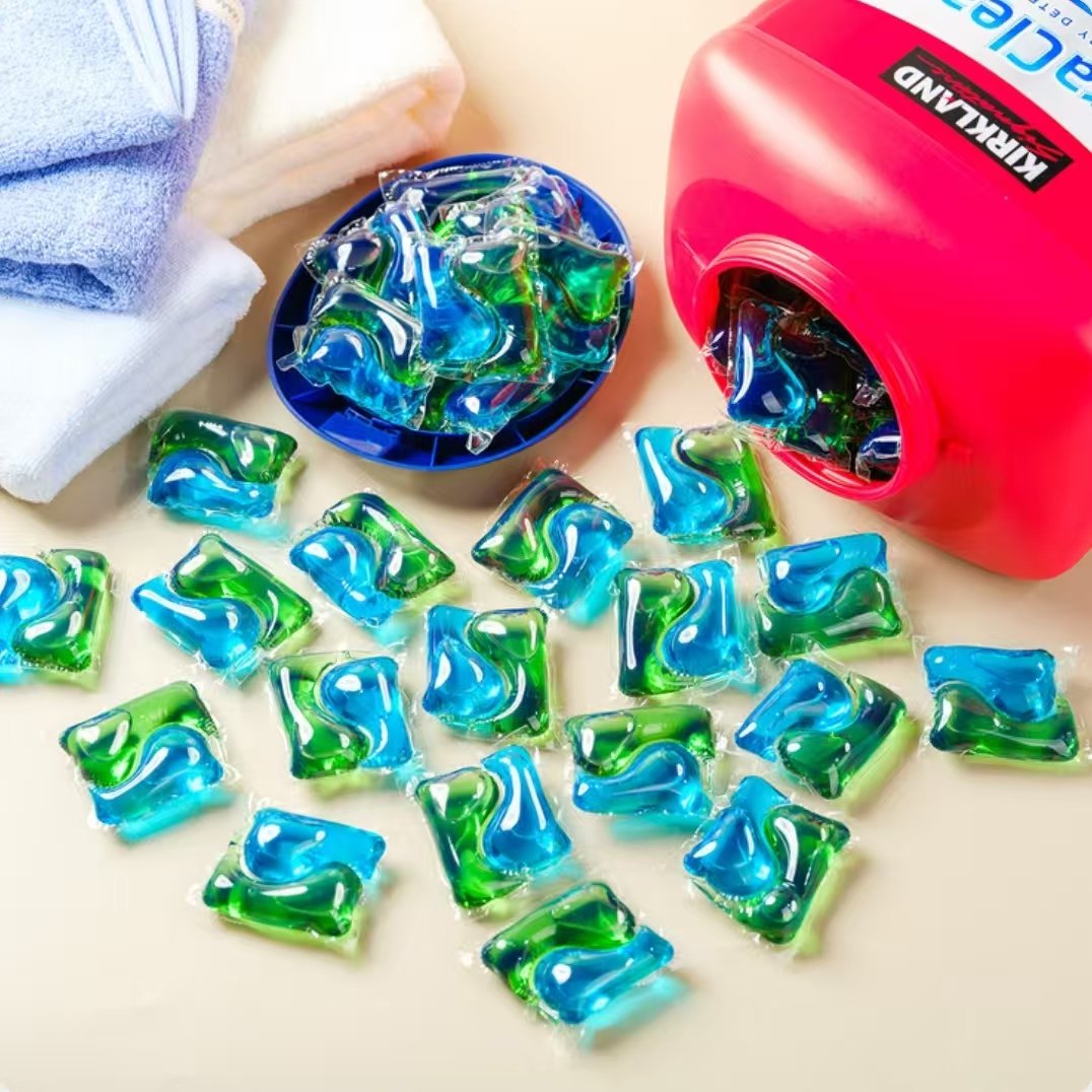 COSTCO开市客科克兰强效洗衣凝珠胶囊140颗深层清洁浓缩洗衣液,淘宝优惠券,粉丝福利购,淘宝优惠卷