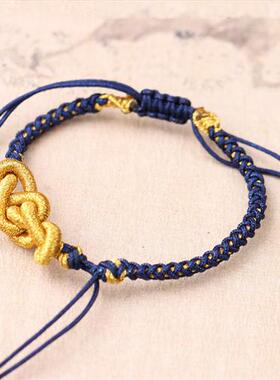 2024新款生肖龙年手链可穿转运珠情侣七夕节礼物手牌绳半成品