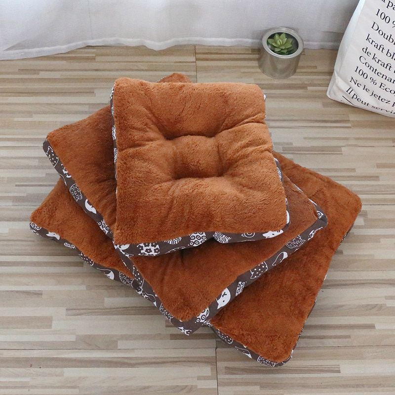 秋冬宠物垫子加厚加绒猫床垫大号保暖狗垫北极绒犬猫睡觉垫面包垫,淘宝优惠券,粉丝福利购,淘宝优惠卷