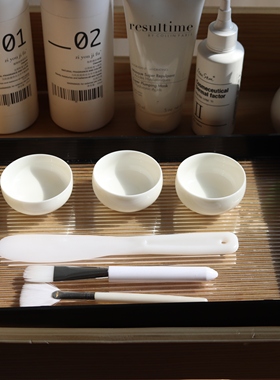白瓷小碗湿敷水疗精油碗面膜碗