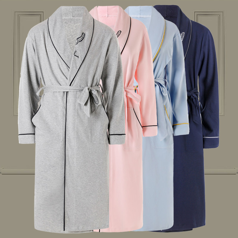  优美纺睡袍/浴袍