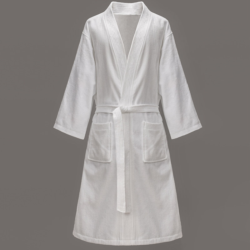 春季可外穿男士全棉长款睡袍 优美纺睡袍/浴袍