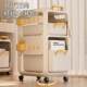 School bag storage rack floor-standing desk book storage rack hole board dormitory layered removable trolley bookshelf