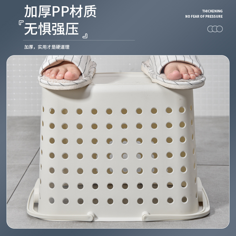 脏衣篓家用高颜值轻奢浴室脏衣篮洗衣服篮大容量分类放衣服收纳筐