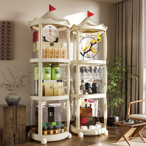 High-looking large-diameter dust-proof doll storage bucket