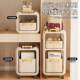 School bag storage rack floor-standing desk book storage rack hole board dormitory layered removable trolley bookshelf