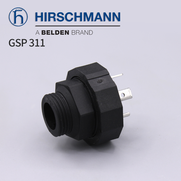 赫斯曼接头插头Hirschmann插座GSP 311 电液控制电磁阀A型连接器 - 图1