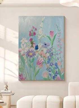 奶油风繁花绮梦手绘油画