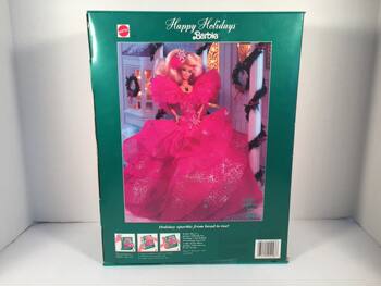 Barbie Happy holidays 1993 ວັນພັກຜ່ອນທີ່ມີຄວາມສຸກ doll barbie ເກັບກໍາ