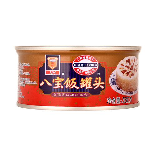 maling上海梅林八宝饭罐头350g 糯米饭方便加热 - 图3