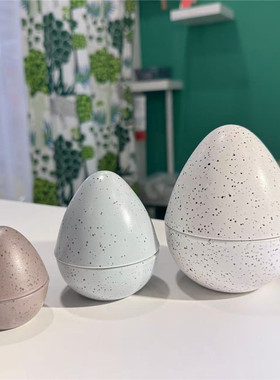 IKEA宜家国内代购罗德孚罗卡装饰品3件套 蛋 首饰收纳盒创意摆件