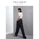 TKYSHOP ນຸ່ງຊຸດໂສ້ງຂາຍາວຂາກວ້າງ