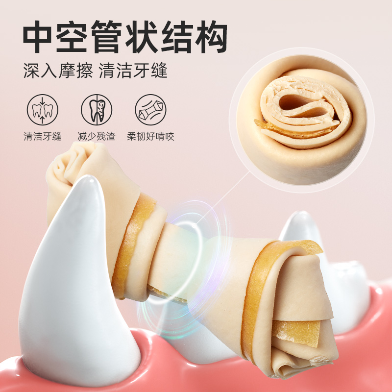 smartbones新品洁齿骨狗狗磨牙棒鸡肉狗零食咬胶宠物食品小型犬-图3