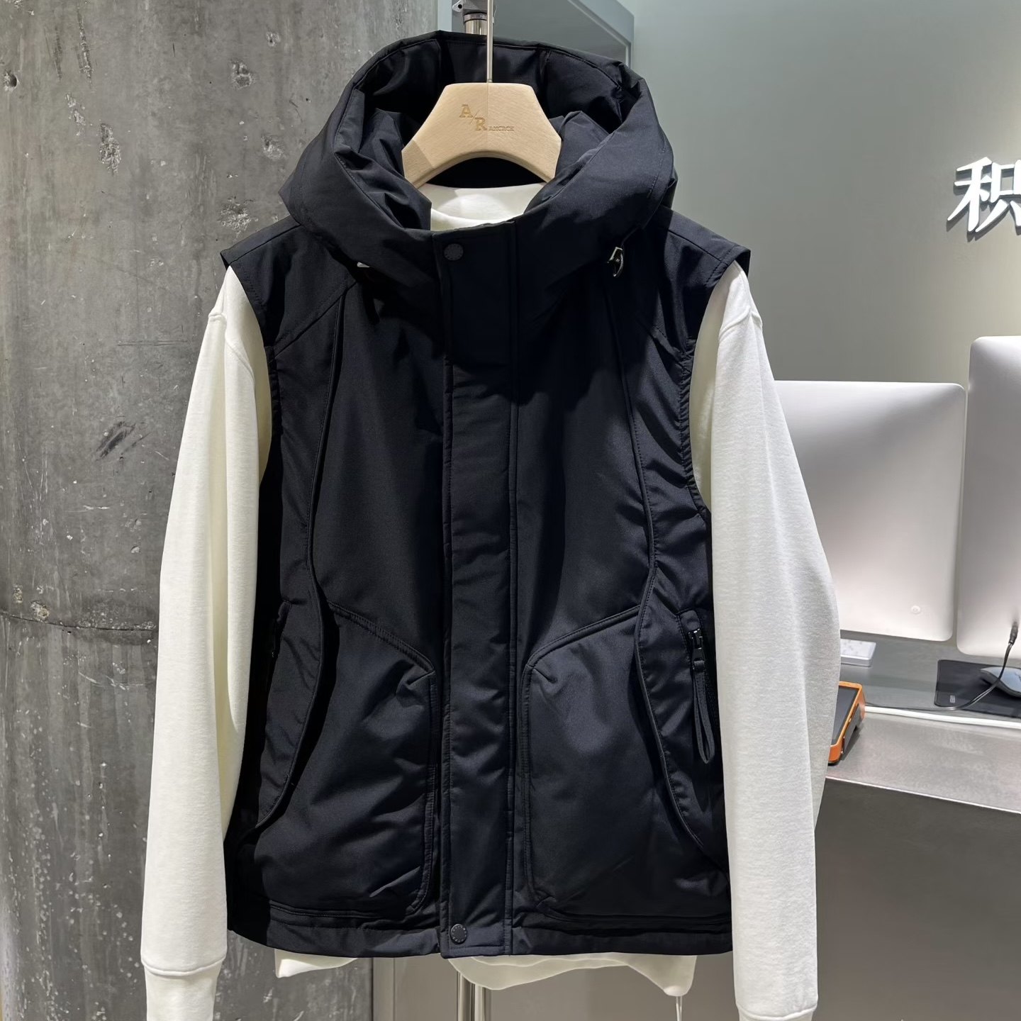 户外机能冲锋款优质90鸭绒工装羽绒马甲男士外穿秋冬保暖羽绒背心,淘宝优惠券,粉丝福利购,淘宝优惠卷