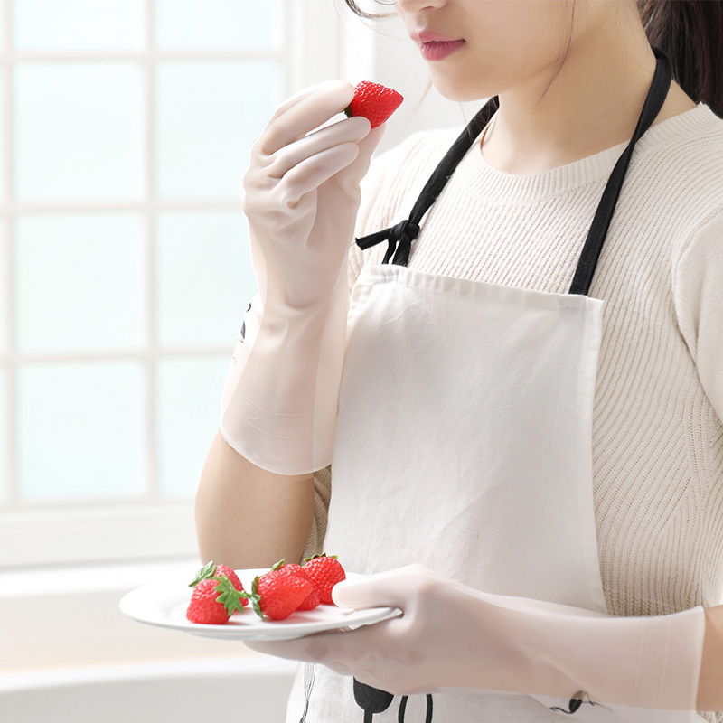 新疆包邮哥百货洗碗手套女橡胶洗菜清洁耐用型薄款贴手防水洗衣服