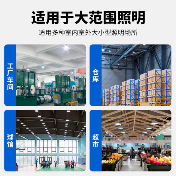 Ouyu 220V energy-saving high-brightness light bulb for factory workshop