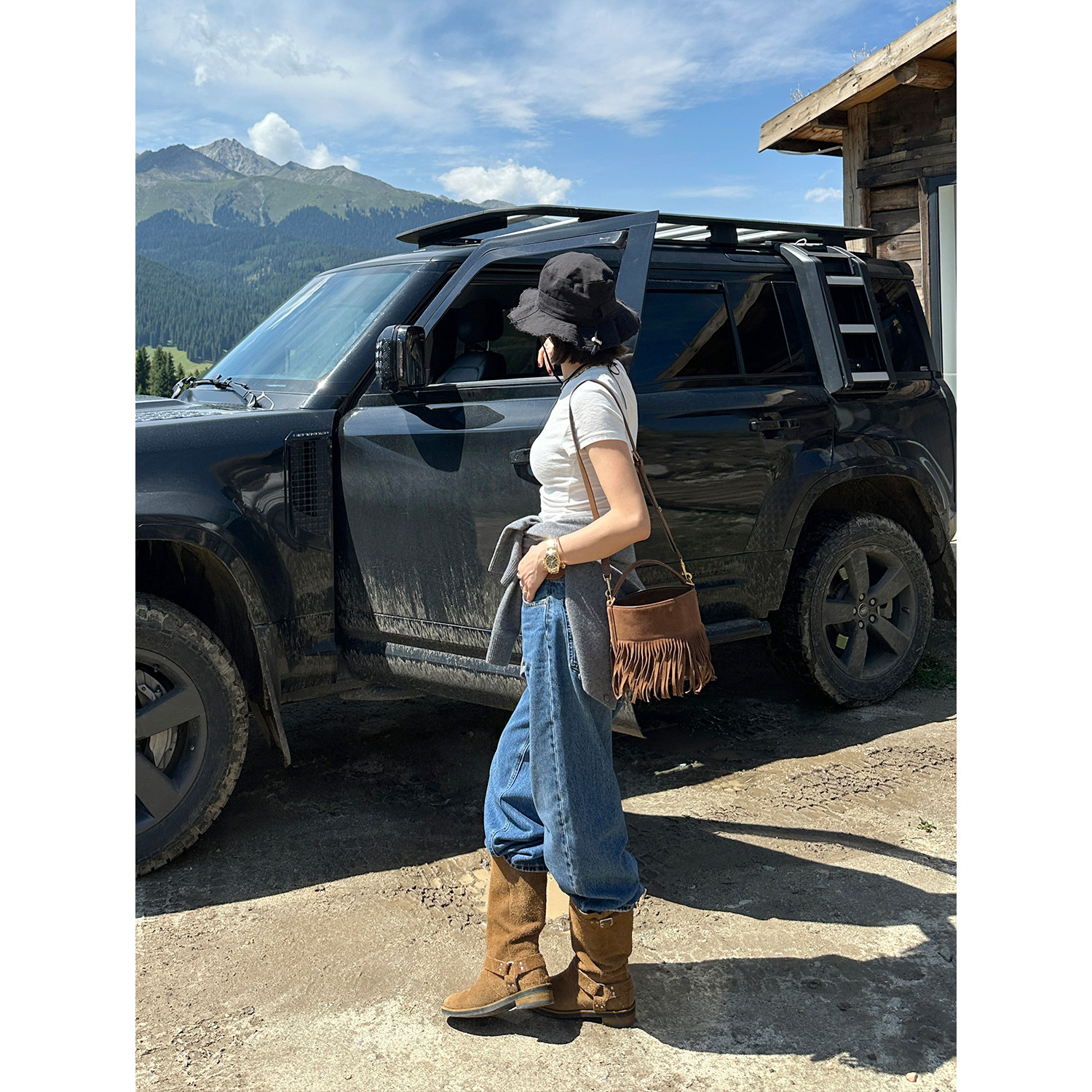 YANGLE_正肩短袖女t恤2025年秋季新款内搭修身显瘦天丝棉白色上衣,淘宝优惠券,粉丝福利购,淘宝优惠卷