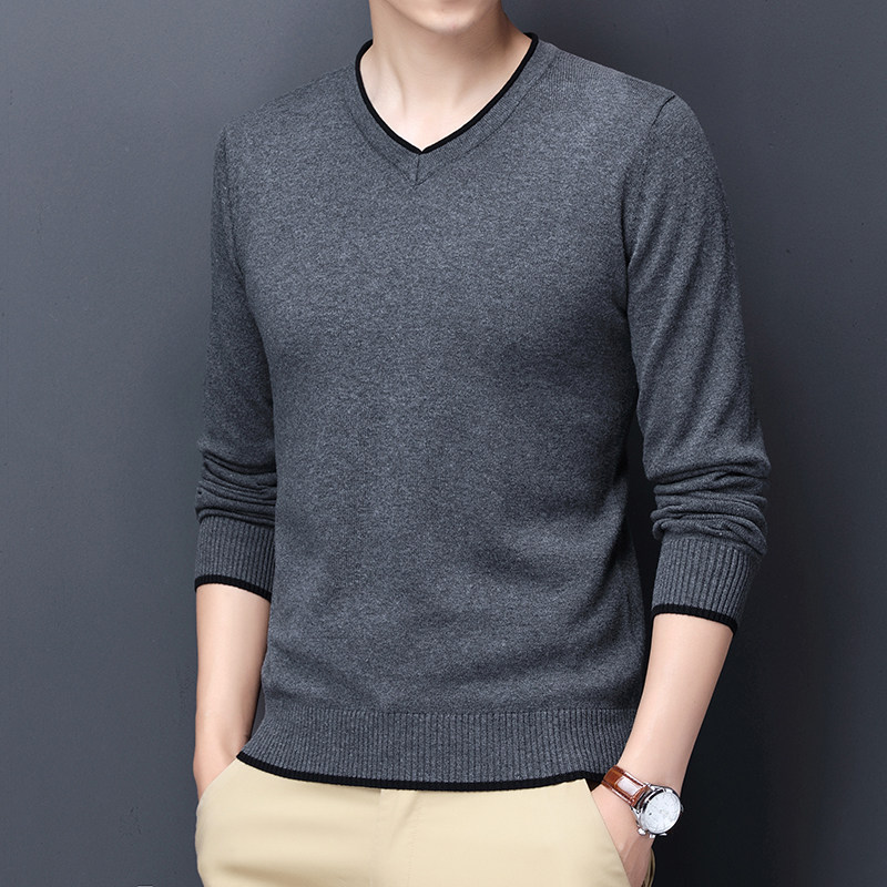 啄木鸟潮流休闲保暖针织潮纯棉毛衣 啄木鸟菲凡针织衫/毛衣