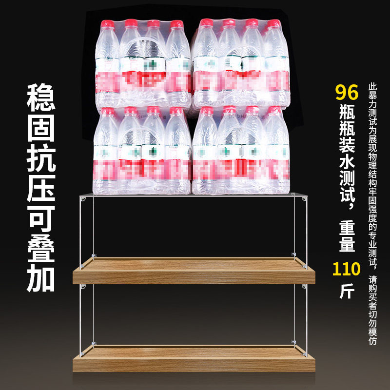 手办模型收纳展示盒适用国博凤冠八音盒摆件玩具亚克力透明防尘罩,淘宝优惠券,粉丝福利购,淘宝优惠卷
