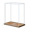 Customizable glue-free high transparent display box suitable for Lego model figure dust cover building block storage display box