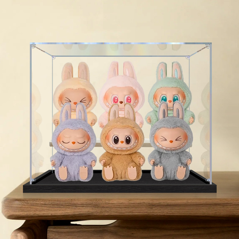 Suitable for glue-elastic heart-moving macaron storage display cabinet