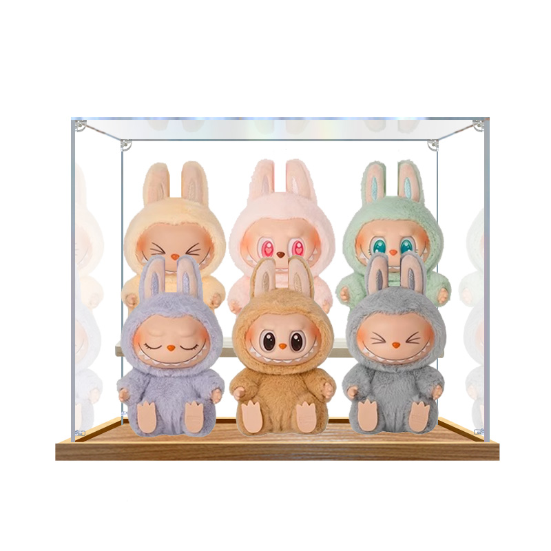 Suitable for glue-elastic heart-moving macaron storage display cabinet