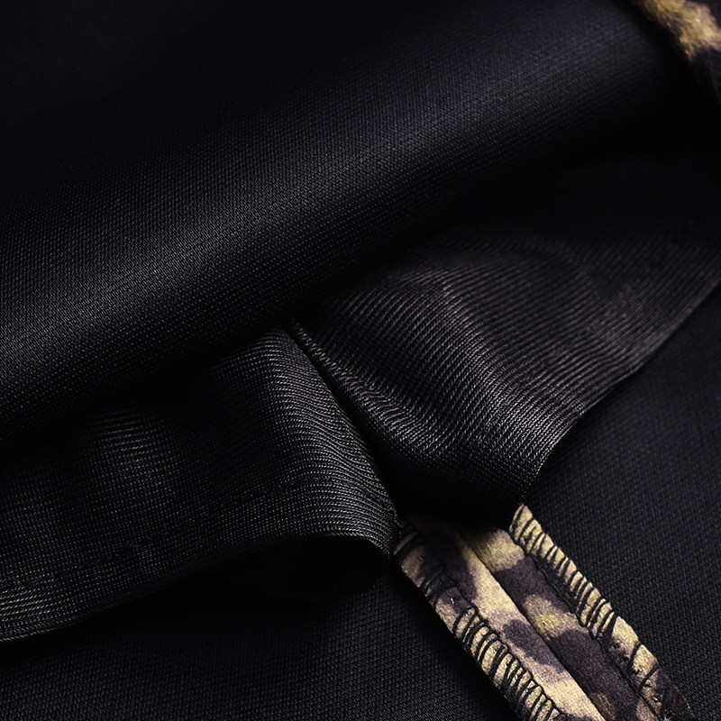 秋冬金丝绒豹纹2020韩版高腰半身裙 倩芭兰半身裙