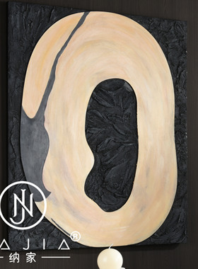 罗曼提海派中古风创意花艺云石实木烛台摆件样板间餐厅餐桌售楼处