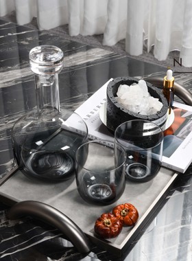 原创设计样板间摆件罗曼提混合