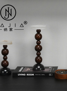 罗曼提海派中古风格创意花艺饰品长鼻兽摆件书房书柜样板间售楼处