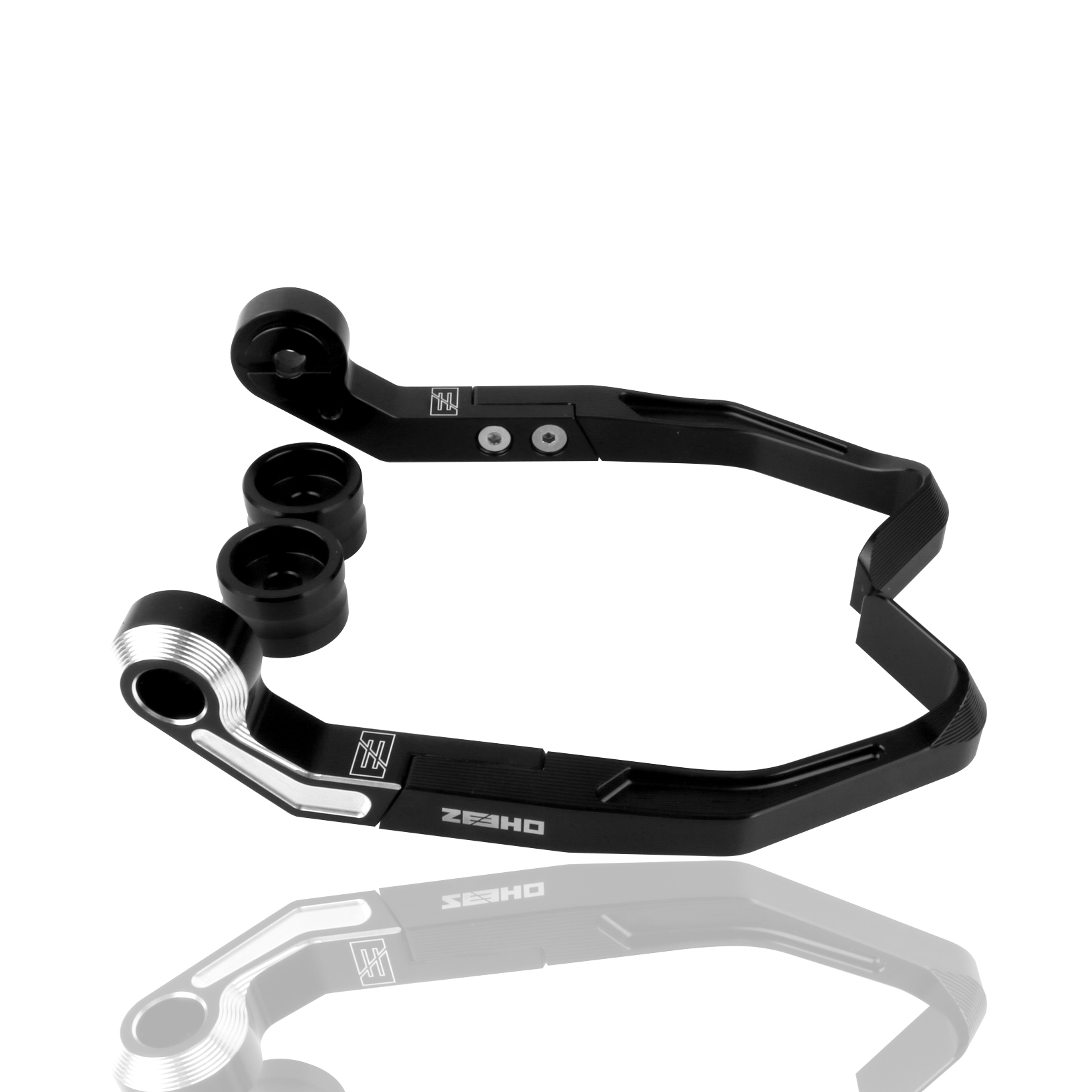 适用极核电动车AE4i AE5i AE6 AE8S+改装牛角防摔护手铝合金护弓 - 图1