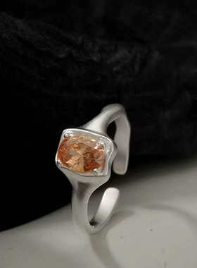 S925银小众设计感时尚高级感指环