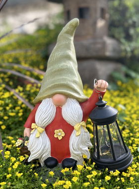 臻尚树脂摆件田园庭院太阳灯厂家