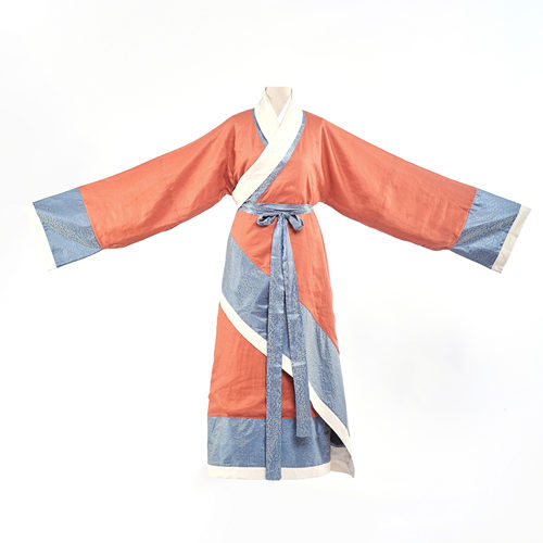 怀谷居秦淑马王堆曲裾战国袍汉服女款复原定制款传统礼服秋冬汉服 - 图3
