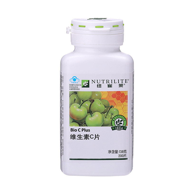 安利维生素c片纽崔莱c200片维生素 馨怡安居保健品维生素/复合维生素