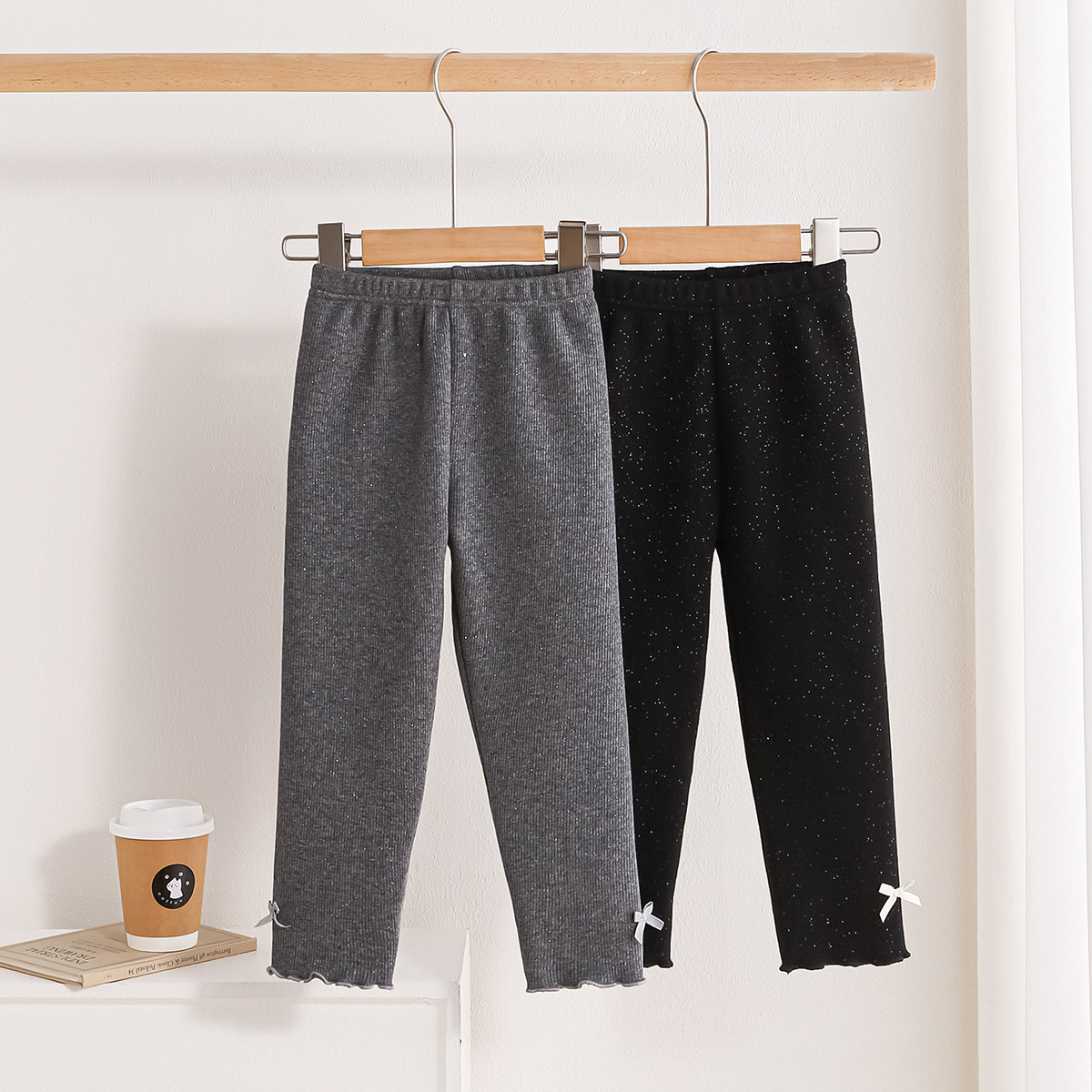 贝贝怡童装女童秋冬季加绒打底裤儿童保暖休闲裤宝宝加厚长裤子,淘宝优惠券,粉丝福利购,淘宝优惠卷