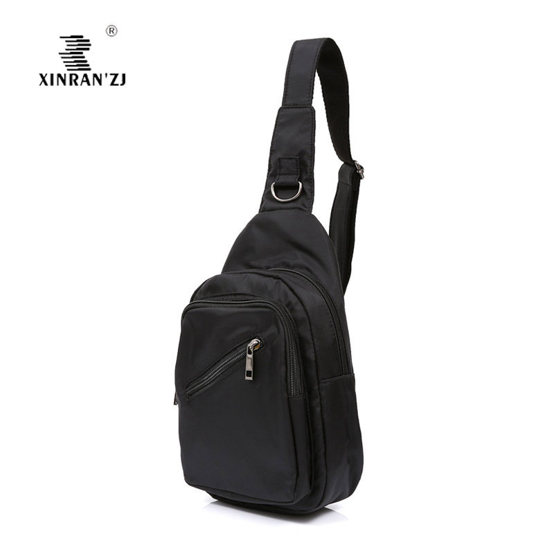 Lightweight nylon travel sports style small chest bag