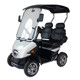 Taiwan Weifeng L48 factory direct sales electric four-wheel mobility moped for the elderly battery car luxury double seat